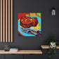 Grilled Steak Fauvism - Canvas