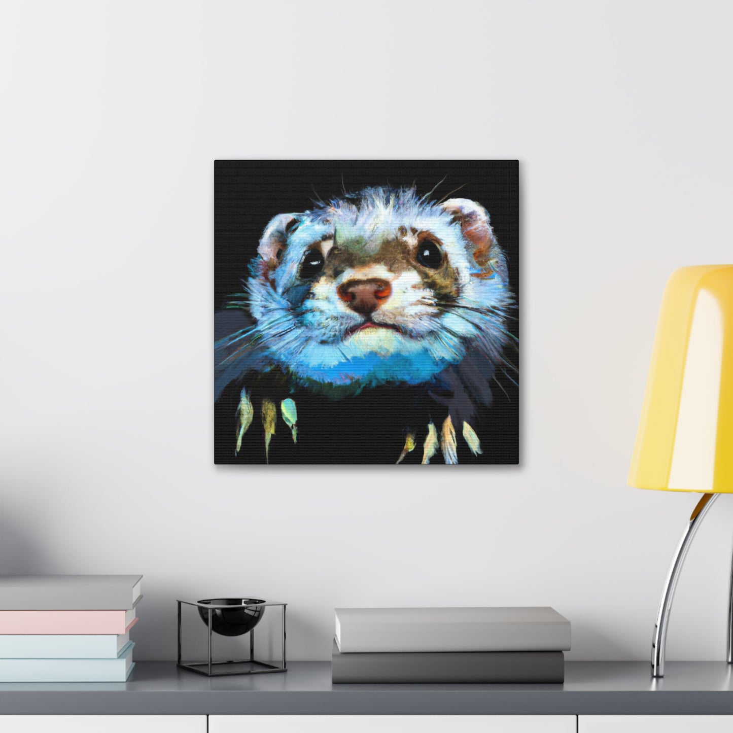 Ferret in Flux - Canvas