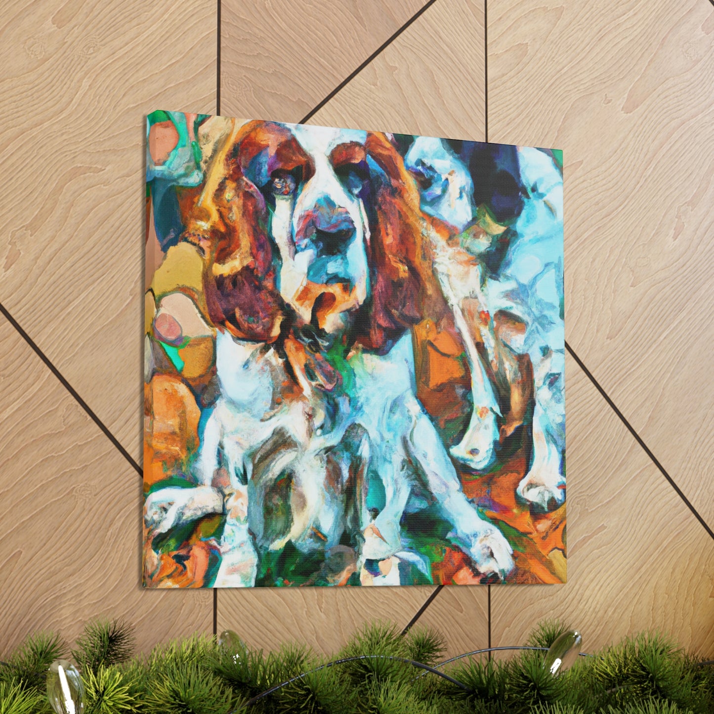 "Springer in the Garden" - Canvas