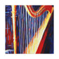 Harp in Impressionism - Canvas