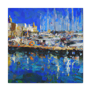 Harbor at Sunrise - Canvas