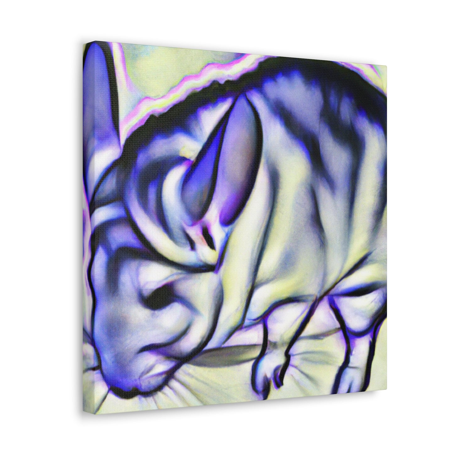 Chinchilla in Abstraction - Canvas