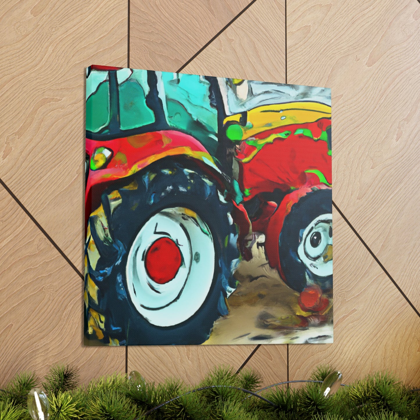 Agricultural Tractor Vision - Canvas