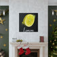 Lemon Zest Radiance - Canvas