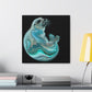 Harp Seal Reflection Dance - Canvas