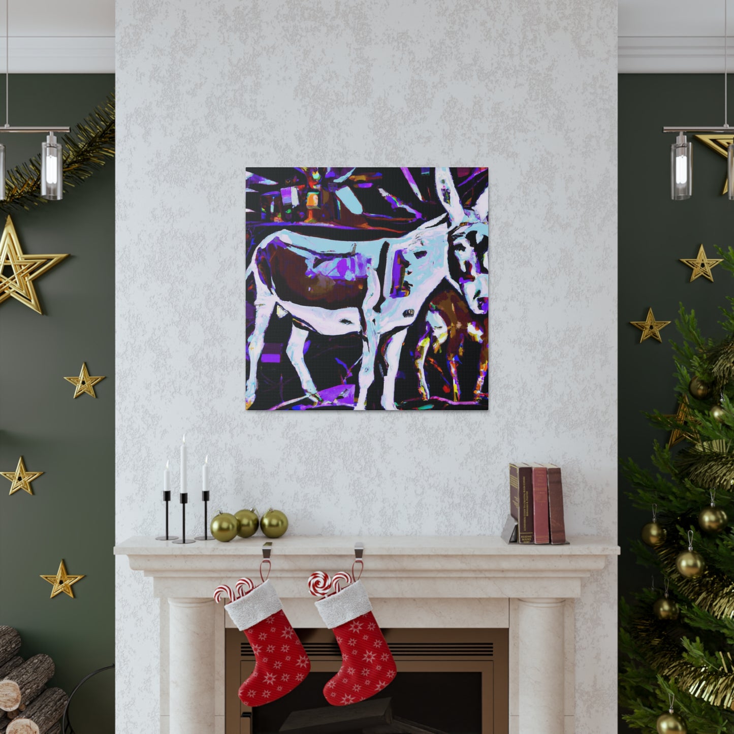 Donkey's Expressionistic Dream - Canvas