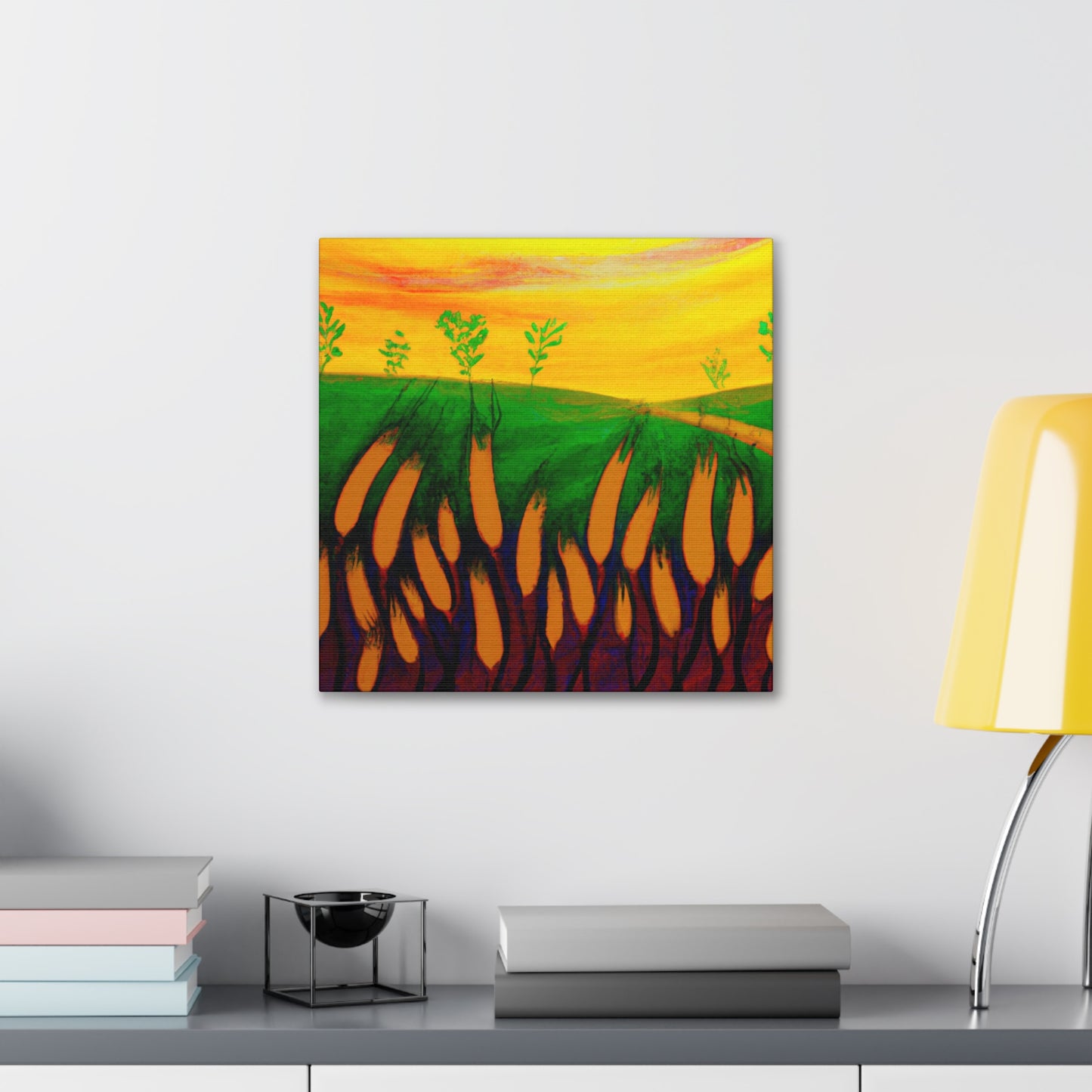 "Wheat Field Majesty" - Canvas