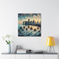 "Sunset Serenity in Miami" - Canvas