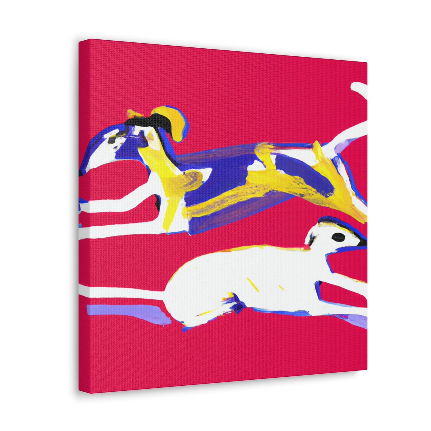 "Greyhound's Eternal Spirit" - Canvas