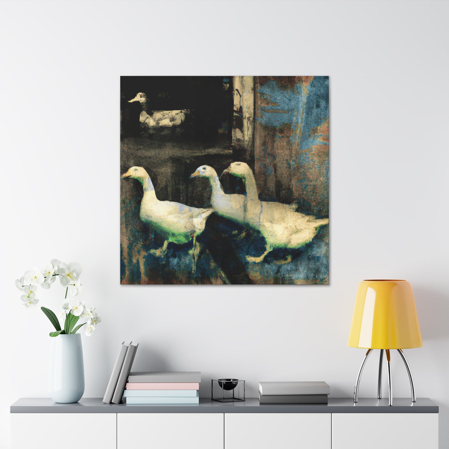 "Duck in a Dreamscape" - Canvas