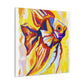 Angelic Fish in Bloom - Canvas