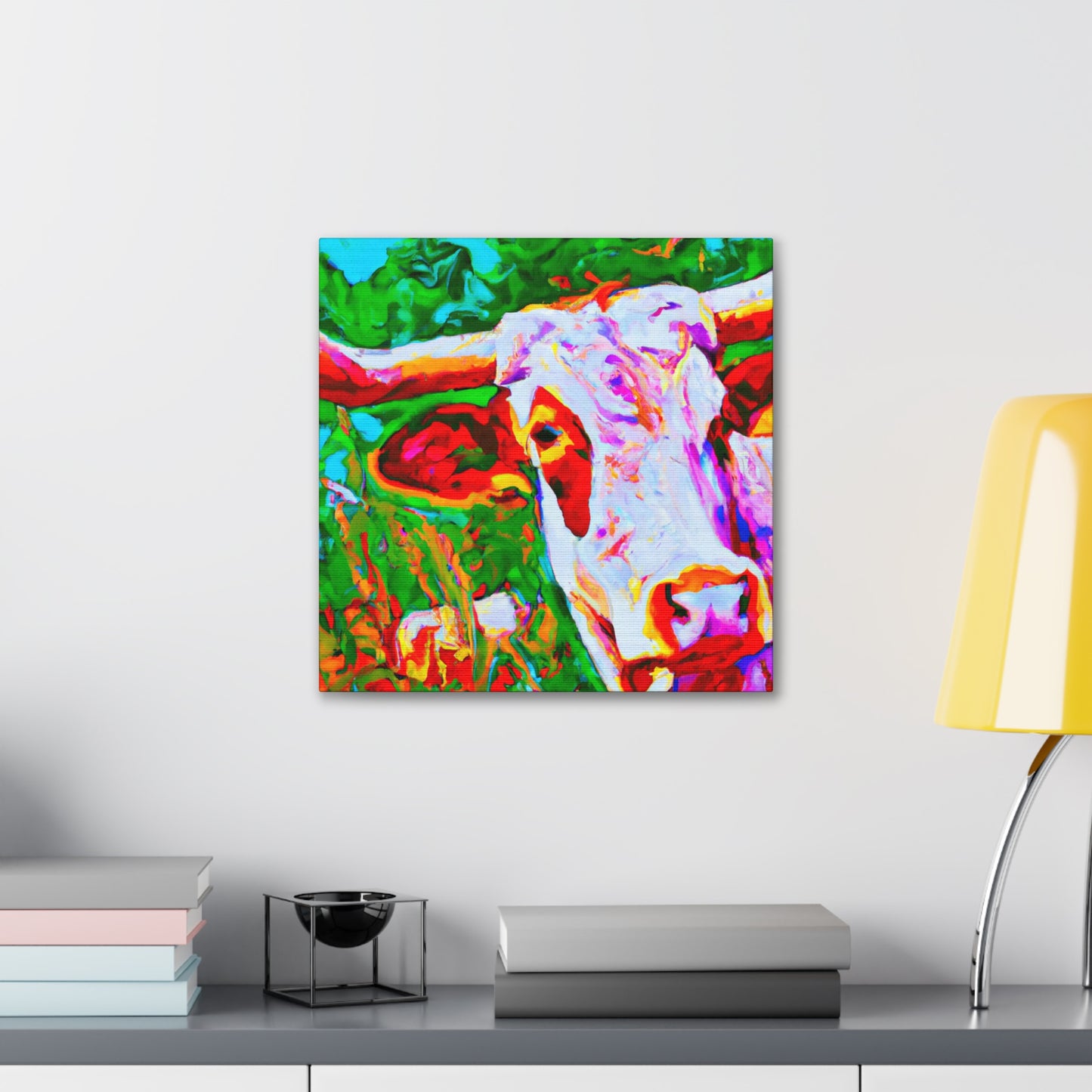 "Texas Longhorn Genealogy" - Canvas