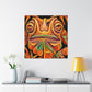 "Horned Lizard Monumental Deco" - Canvas