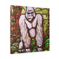 Gorilla Grandeur Portrait - Canvas