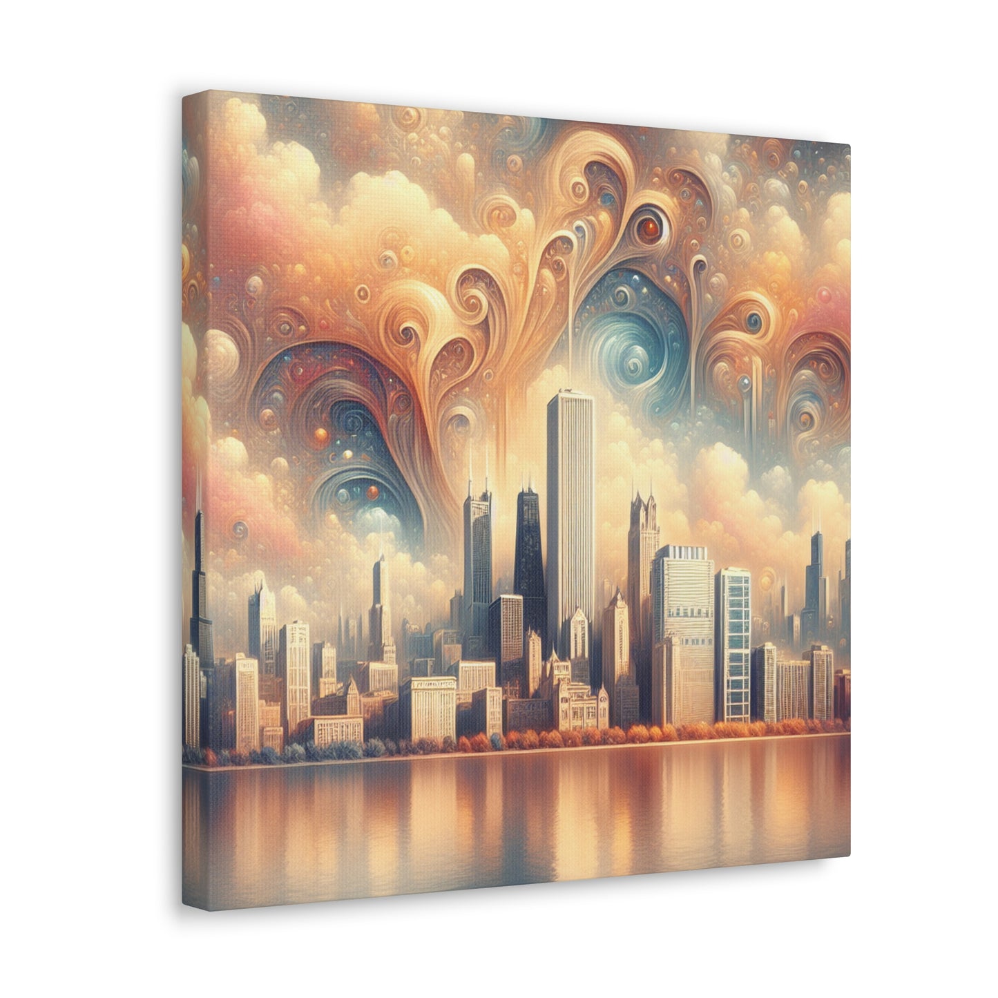 "Glimpses of Urban Enigma" - Canvas