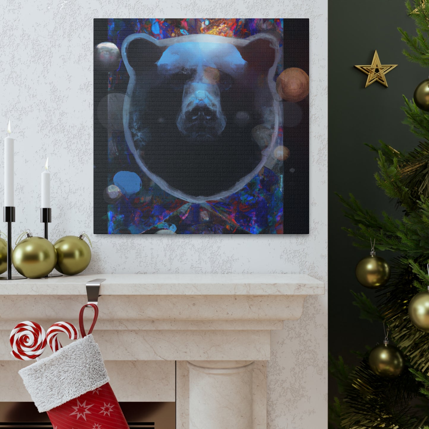 "Asiatic Black Bear Dream" - Canvas