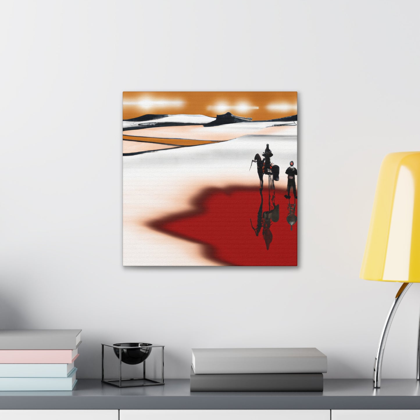 "Desert Morningscape View" - Canvas