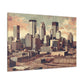 Urban Magnificence Unveiled - Canvas