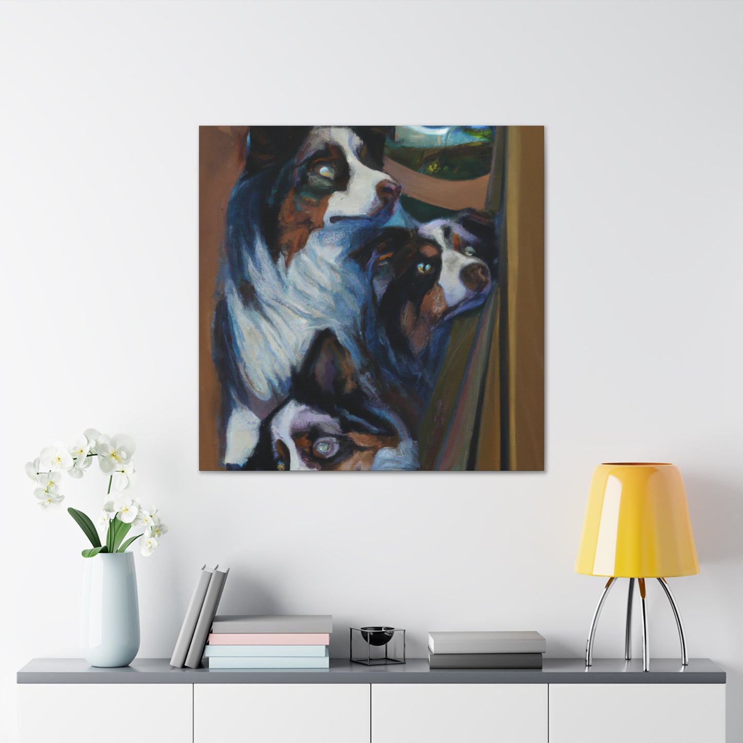 Aussie Dog Illusionists - Canvas