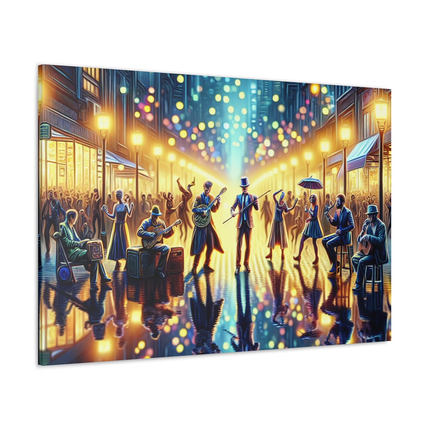 "Mimes of the Metropolis" - Canvas