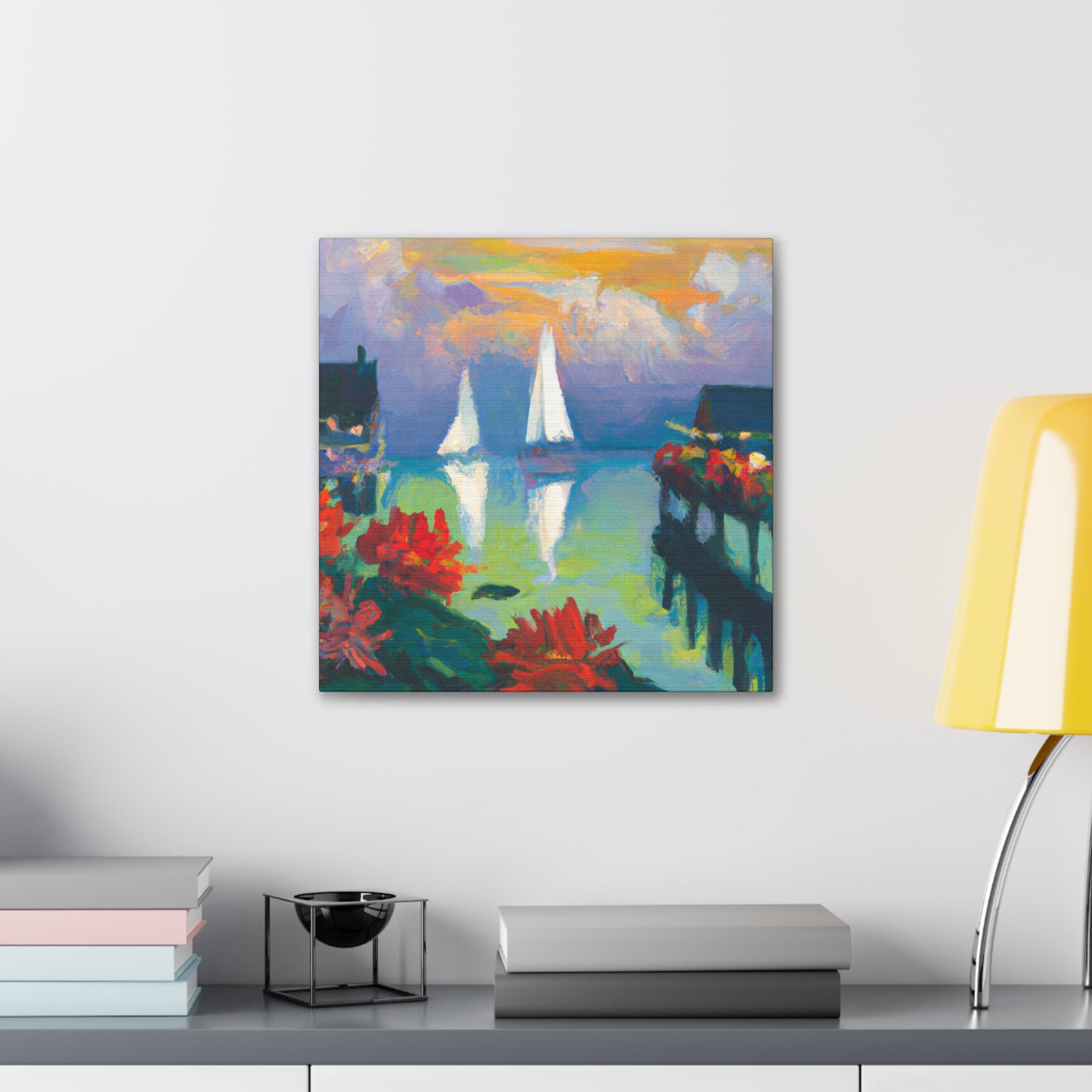 Serenading Sunlight Flowers - Canvas