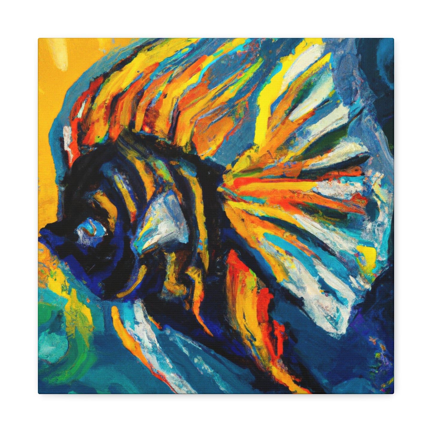 Angelfish of Impressionism - Canvas