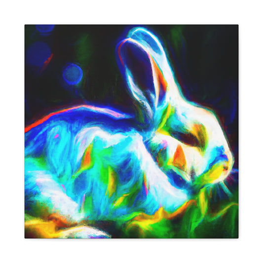 Rabbit in the Meadow - Canvas