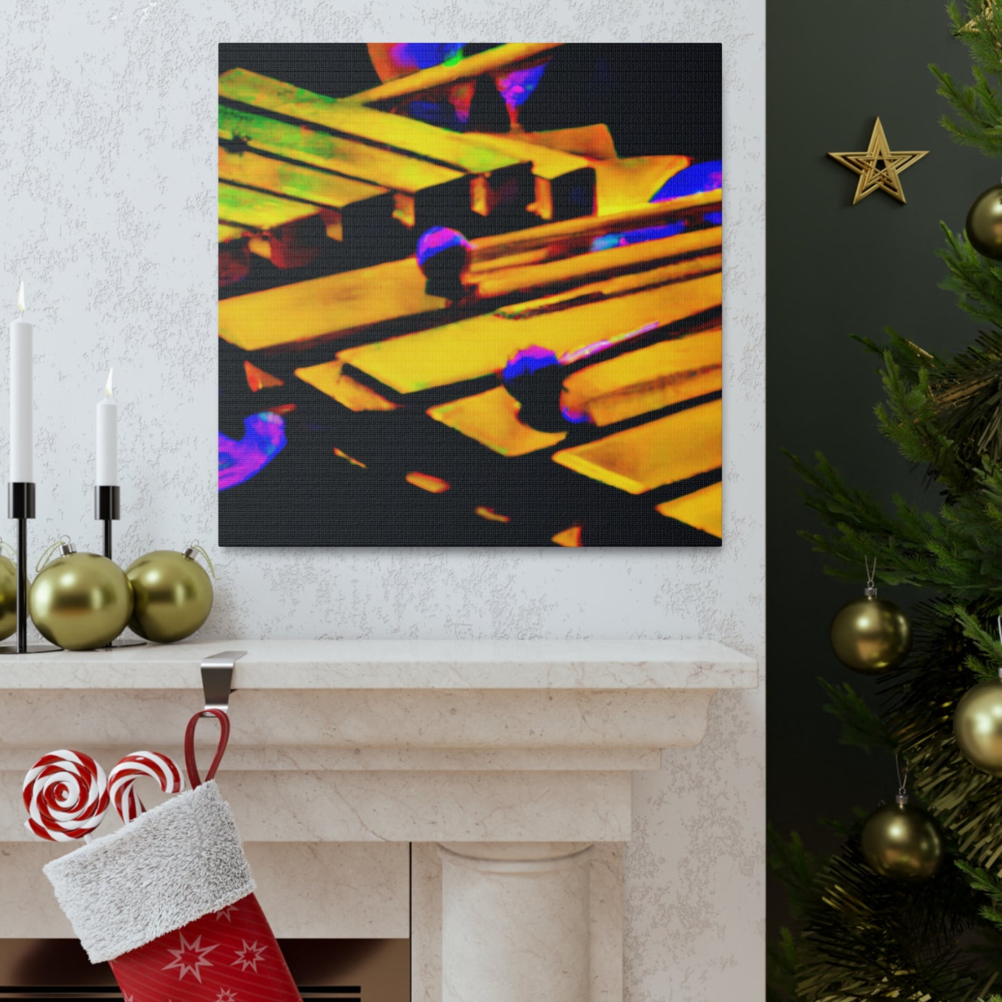 Xylophone in Colorful Harmony - Canvas