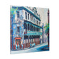 Colonial Street Mural - Canvas