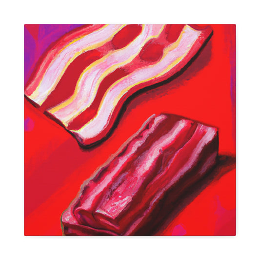 "Bacon at Sunrise HRSM" - Canvas