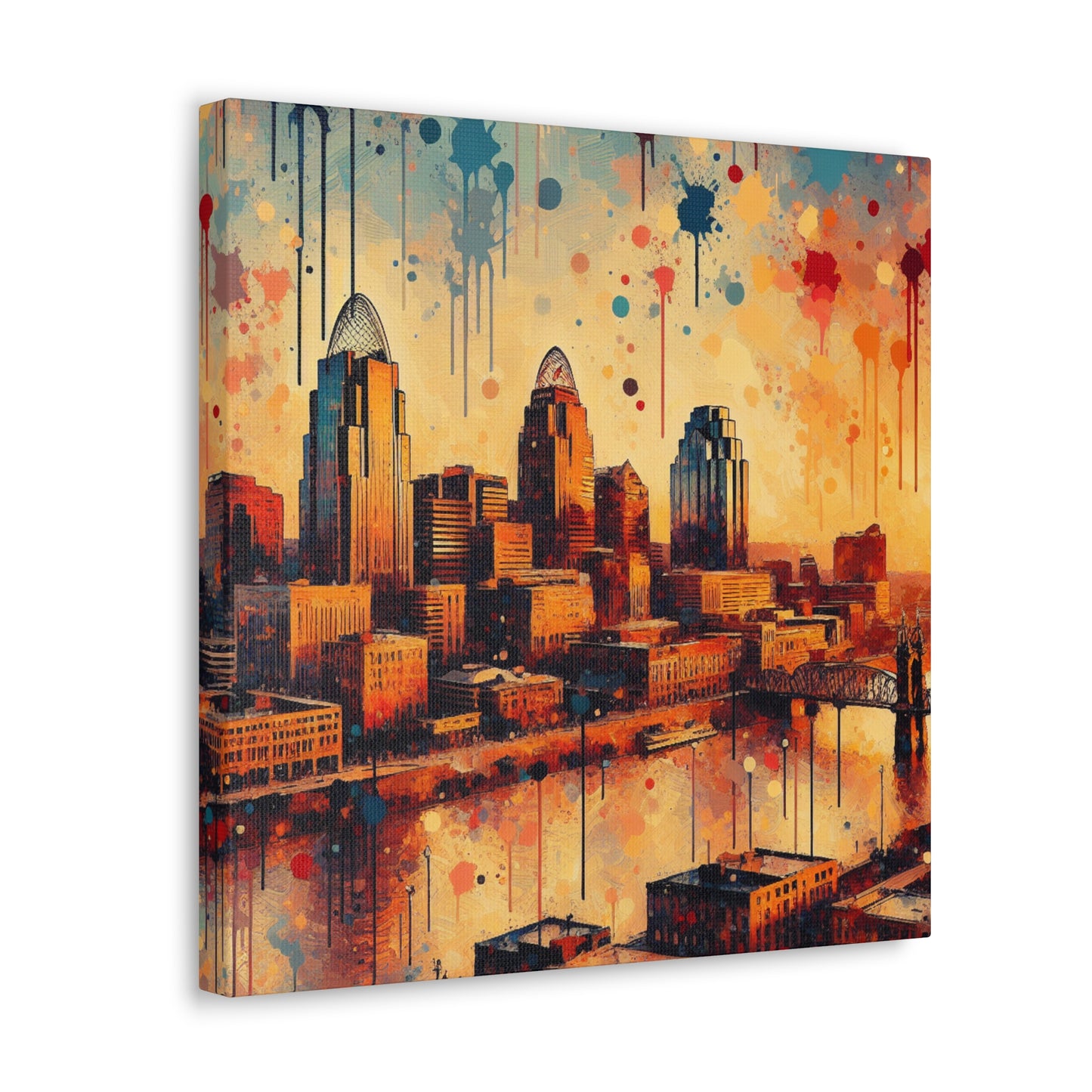 "Enchanting Cincinnati Splendor" - Canvas