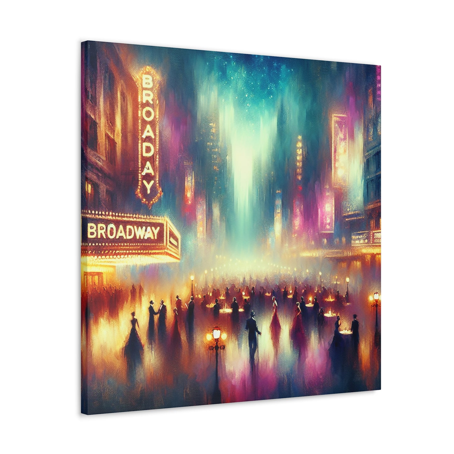 Electric Dreams on Broadway - Canvas