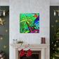 Palm Tree in Bloom - Canvas