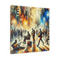 Dynamic Urban Rhythm - Canvas