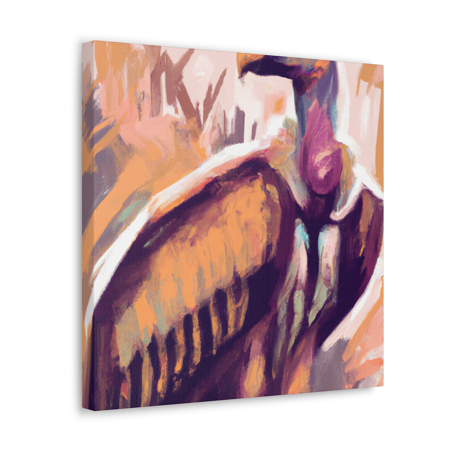 Vulture In Flightscape - Canvas