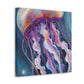 "Jellyfish in Art Deco" - Canvas