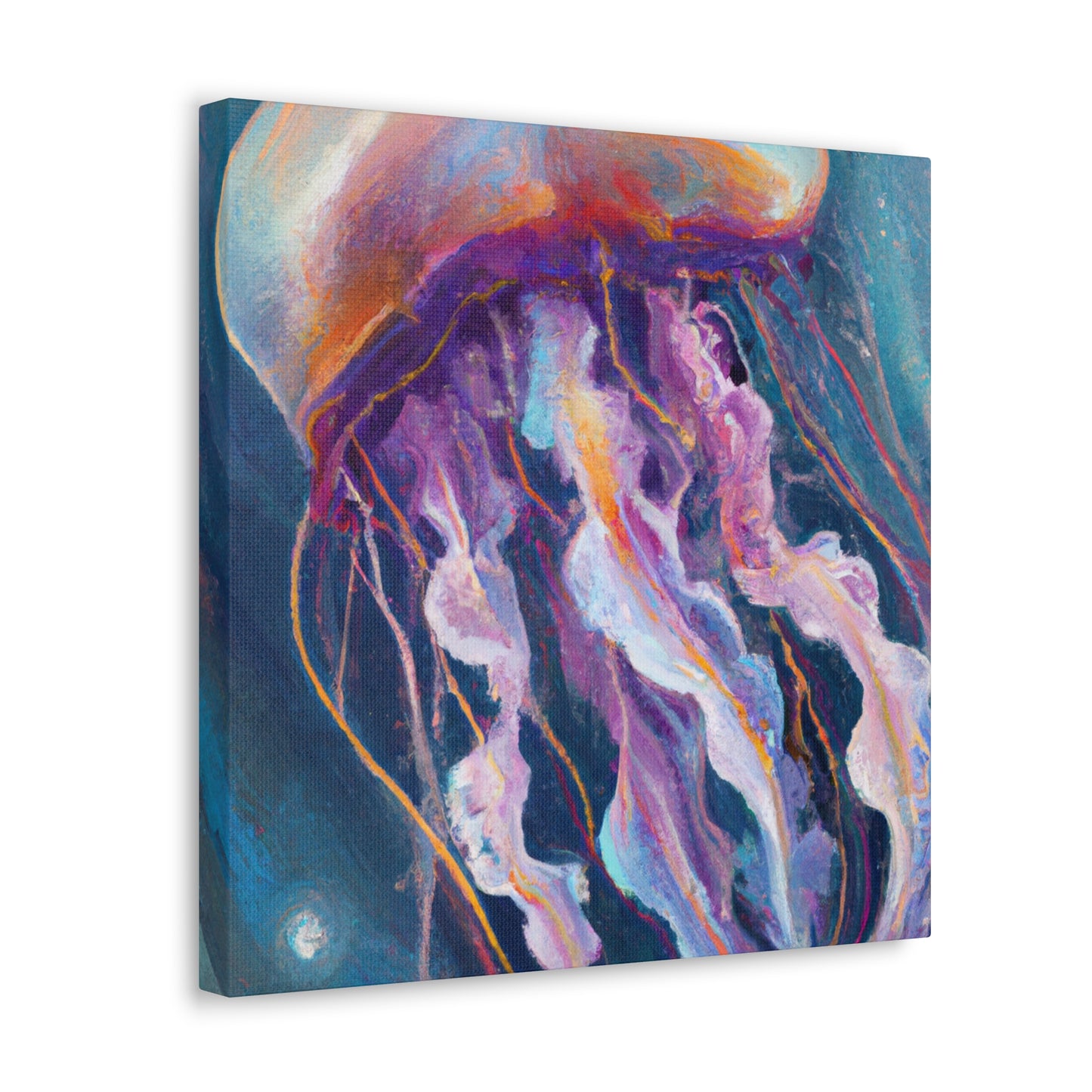 "Jellyfish in Art Deco" - Canvas