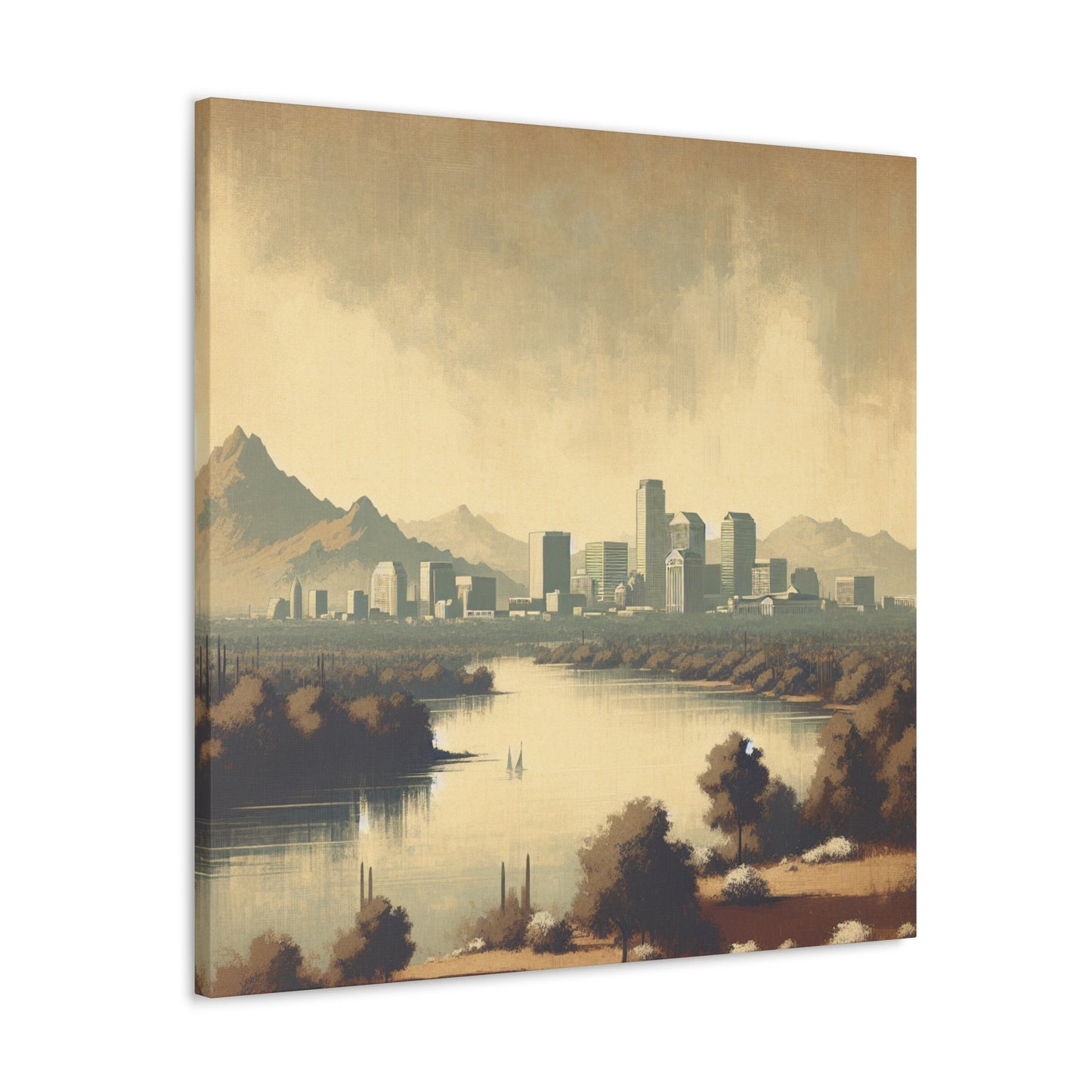 Revitalized Desert Dreamscapes - Canvas