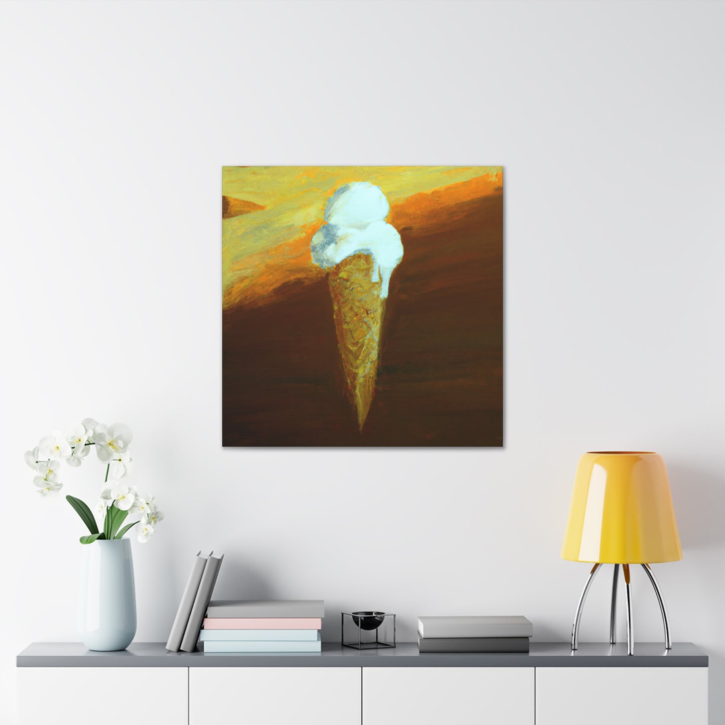 "Cone of Summer Joy" - Canvas