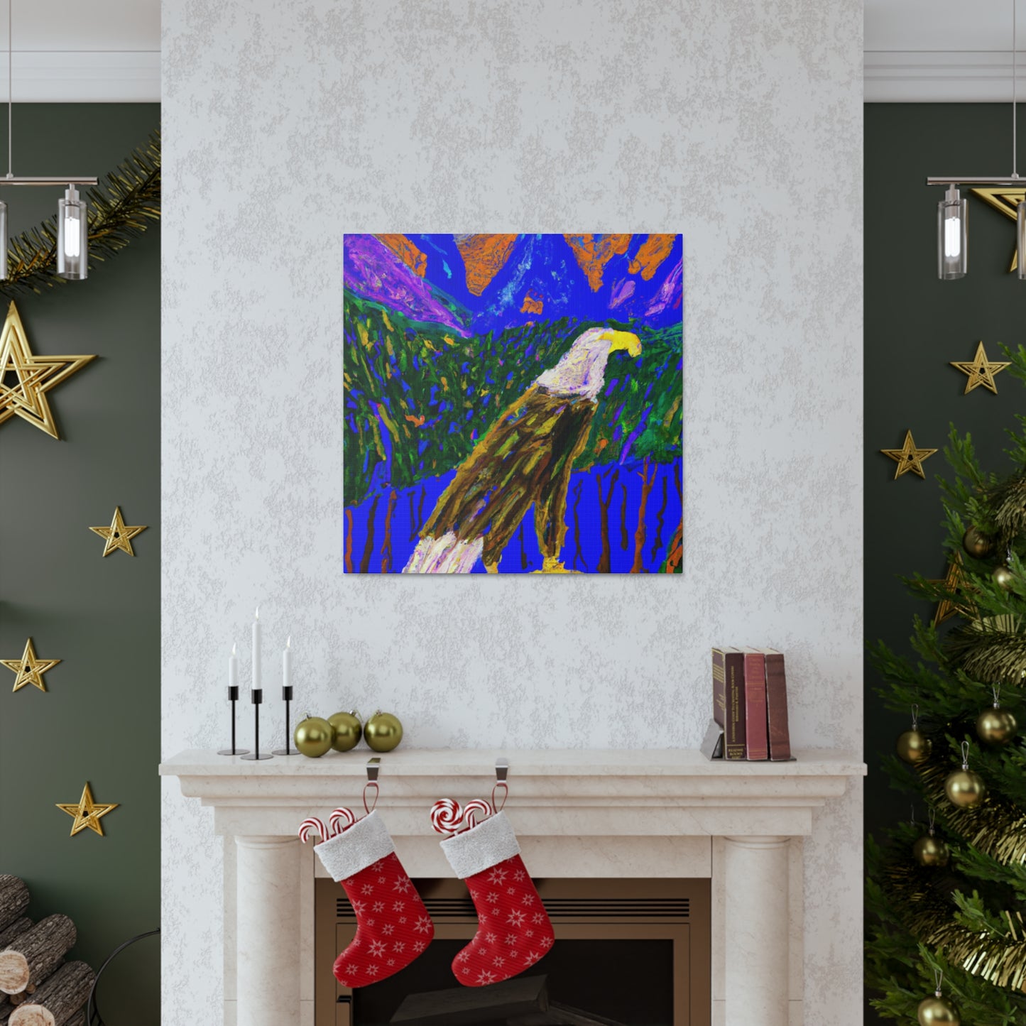 "The Noble Bald Eagle" - Canvas