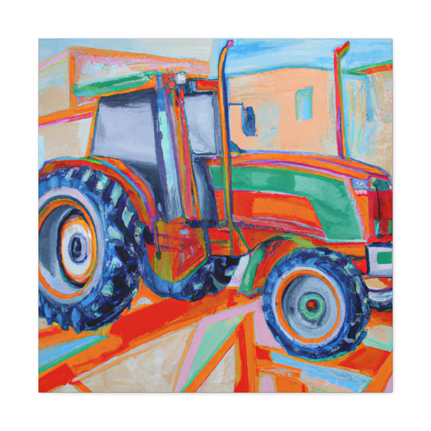 "Agricultural Techno-revolution" - Canvas