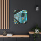 Subway Train Vizionary - Canvas