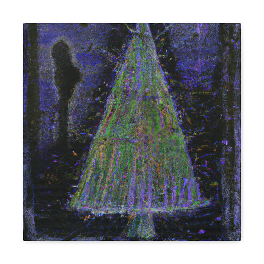 "Christmas Tree Musings" - Canvas