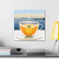 Tea Cups in Reflection - Canvas