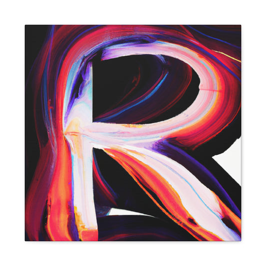 "R Verified Realism" - Canvas