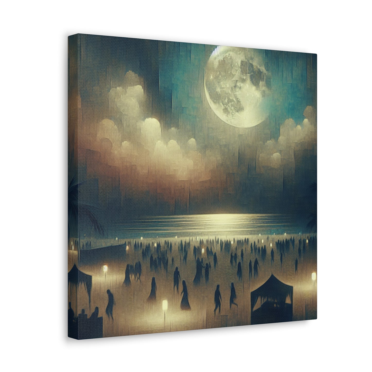 Lunar Beach Fiesta - Canvas