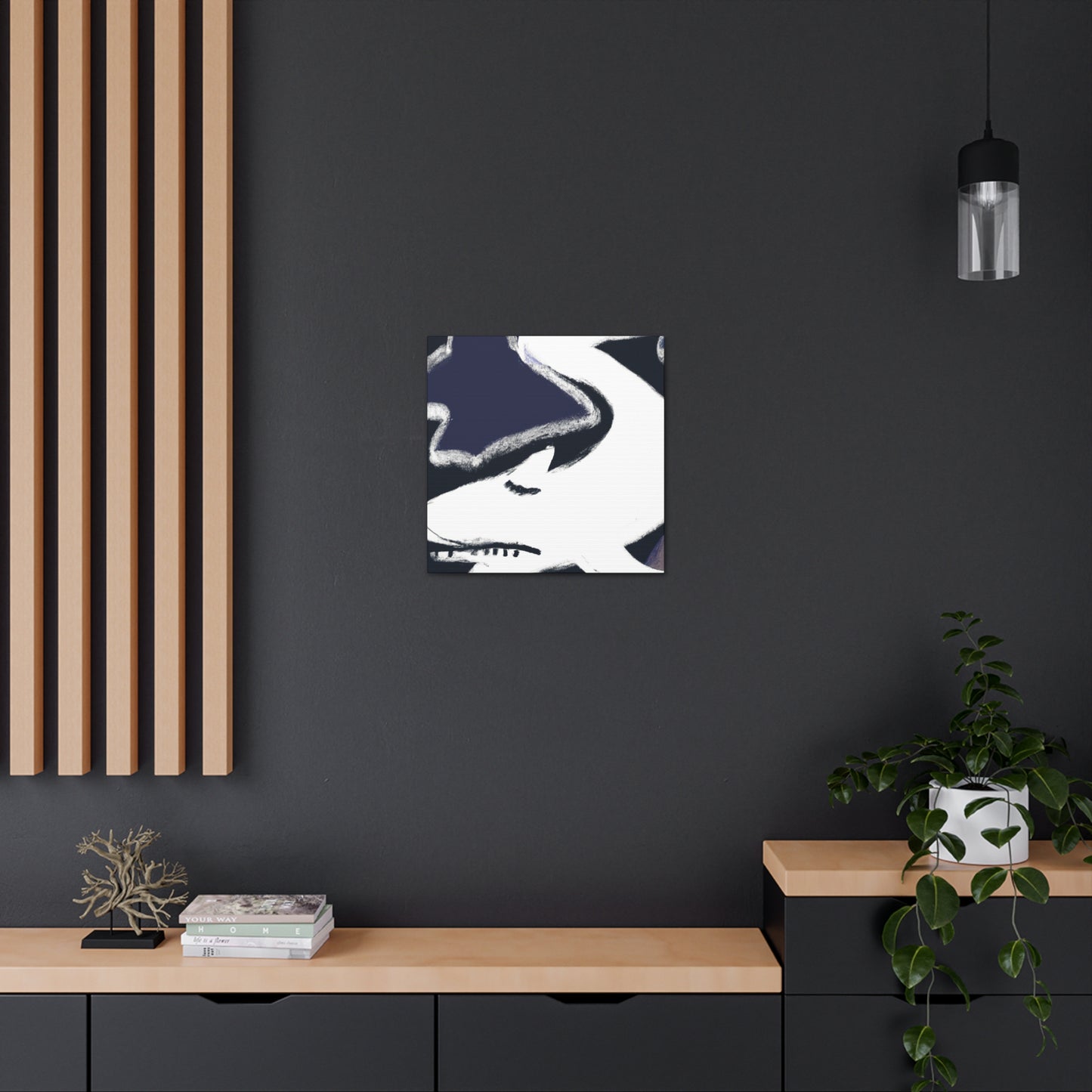 "Shark among Waters" - Canvas