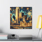 "Enchanting Dallas Horizons" - Canvas