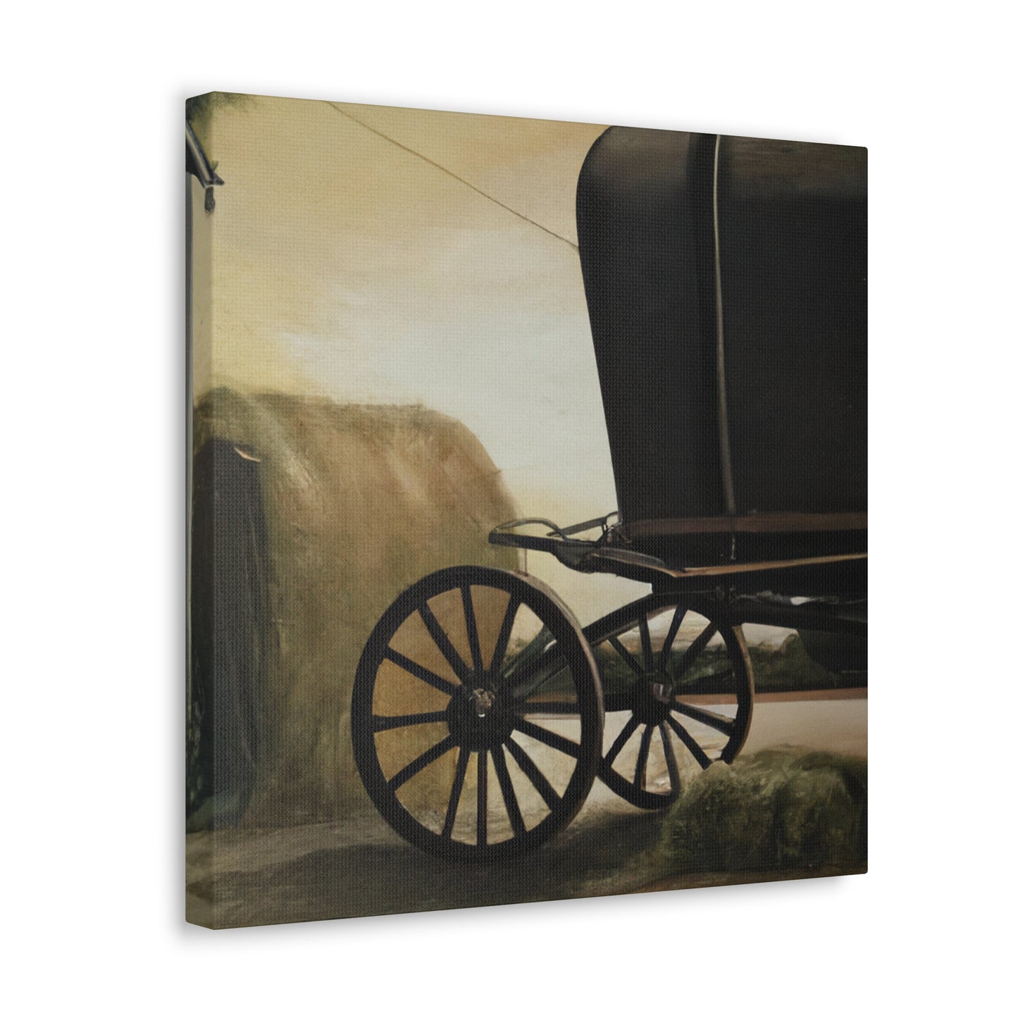 Hay Wagon Fantasia. - Canvas