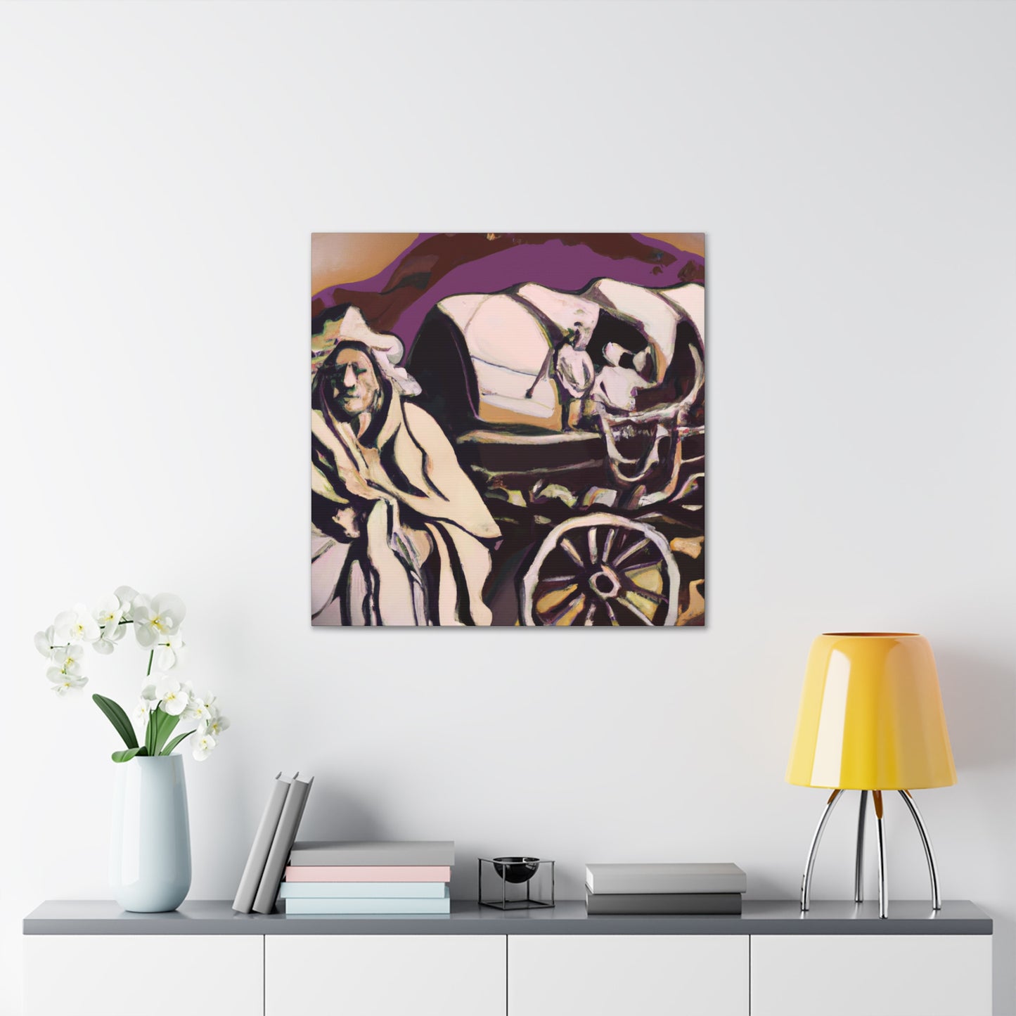 "Wagon of Wonders Art" - Canvas